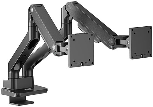 ACT Monitorarm office premium, gasveer, 2 monitoren