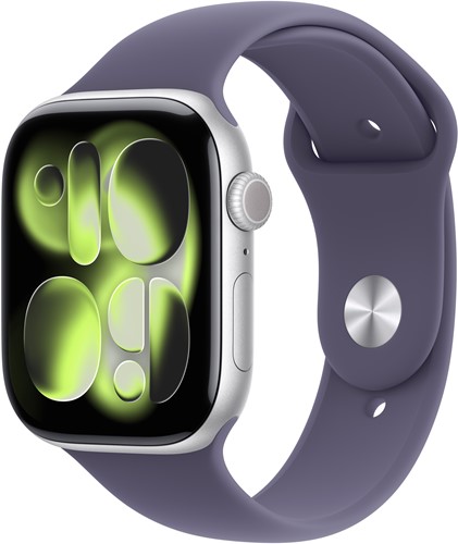 Apple Watch Series 11 OLED 46 mm Digitaal 416 x 496 Pixels Touchscreen Zilver Wifi GPS