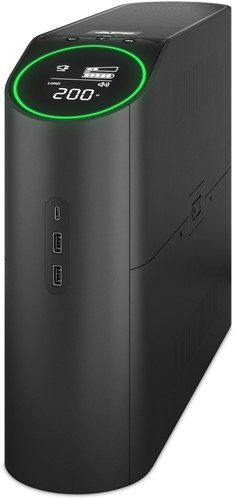 APC Back-UPS Pro BGM2200B-GR - 2200VA/1320W, 4x Schuko & 2x C13 uitgang, 3x USB charger, USB dataport