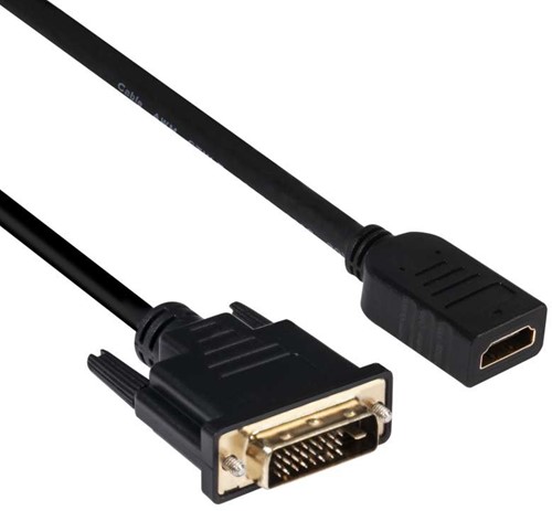 CLUB3D DVI to HDMI 1.4 Cable M/F 2 meter Bidirectional