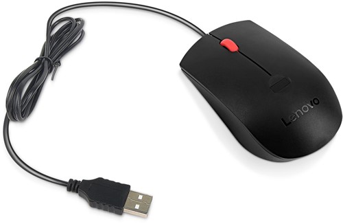 Lenovo 4Y51M03357 muis Ambidextrous USB Type-A Optisch 1600 DPI
