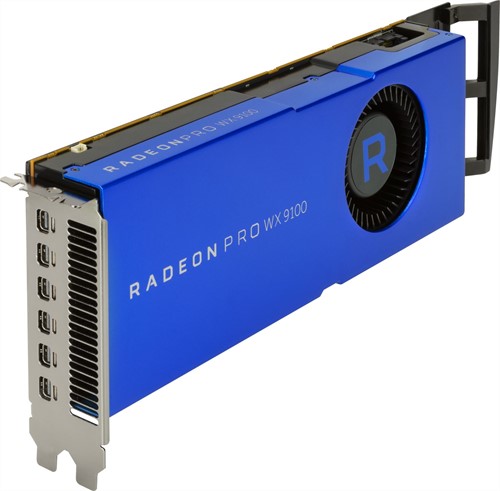HP 2TF01AA videokaart AMD Radeon Pro WX 9100 16 GB Hoge bandbreedtegeheugen 2 (HBM2)