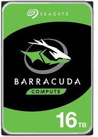 Seagate Barracuda 16TB interne harde schijf 7200 RPM 512 MB 3.5" SATA