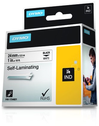 DYMO 24mm RHINO Self-Laminating Vinyl tape printerlint-3