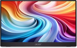 Acer PM161QB1bmiuux Draagbare monitor Zwart 39,6 cm (15.6") 1920 x 1080 Pixels