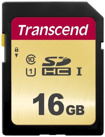 Transcend 16GB, UHS-I, SD SDHC Klasse 10