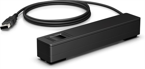 HP 3GS21AA vingerafdruklezer USB 2.0 Zwart