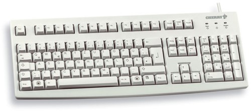 CHERRY G83-6104 toetsenbord USB QWERTY Amerikaans Engels Grijs