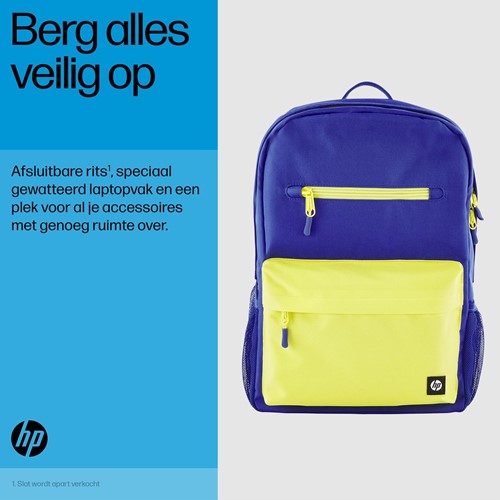 HP Campus Backpack, blauw-2