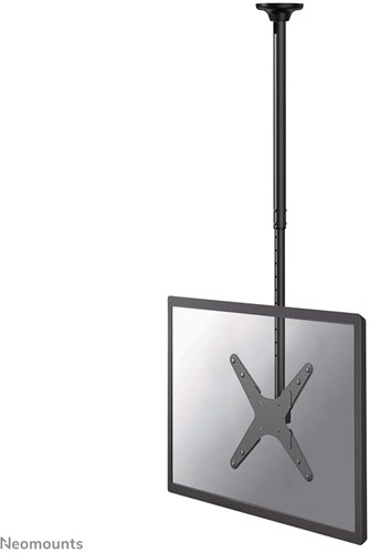 Neomounts FPMA-C340BLACK Monitor/TV-beugel plafond 32-75" - h 106-156 cm