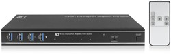 ACT 4-Poorts DisplayPort 4K@60Hz KVM Switch