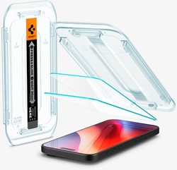 Spigen GLAS.tR EZ Fit Doorzichtige schermbeschermer Apple 2 stuk(s)