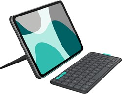 Logitech Flip Folio QWERTY US International Bluetooth Grafiet