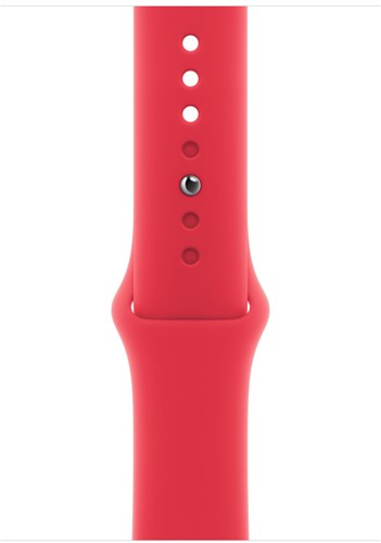 Apple MT3W3ZM/A slimme draagbare accessoire Band Rood Fluorelastomeer