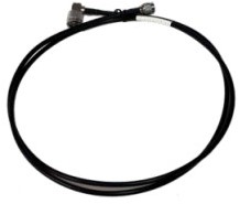 Zebra 6m RF LMR 240 coax-kabel Zwart