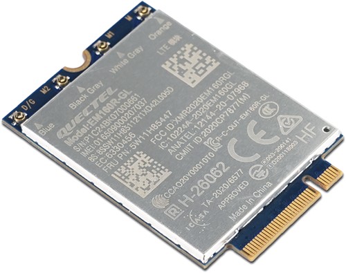 Lenovo 4XC1Q24436 netwerkkaart Intern WWAN 1000 Mbit/s