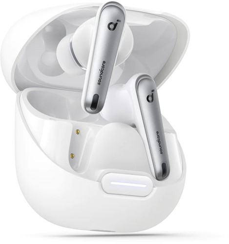 Anker Liberty 4 NC Headset Draadloos In-ear Oproepen/muziek USB Type-C Bluetooth Wit