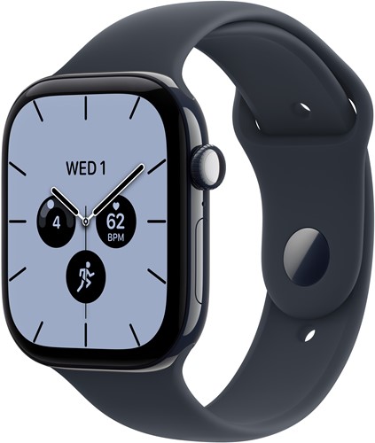 Apple Watch Series 12 OLED 42 mm Digitaal 374 x 446 Pixels Touchscreen 5G Blauw Wifi GPS