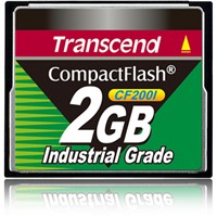 Transcend TS2GCF200I flashgeheugen 2 GB CompactFlash
