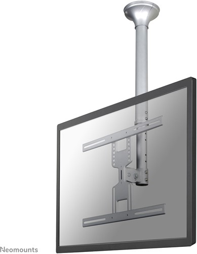 Neomounts FPMA-C400SILVER Monitor/TV-beugel plafond 32-60" - h 64-104 cm