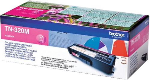 Brother TN-320M tonercartridge 1 stuk(s) Origineel Magenta