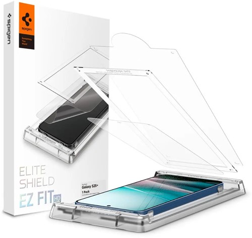 Spigen EliteShield EZ Fit Doorzichtige schermbeschermer Samsung 1 stuk(s)