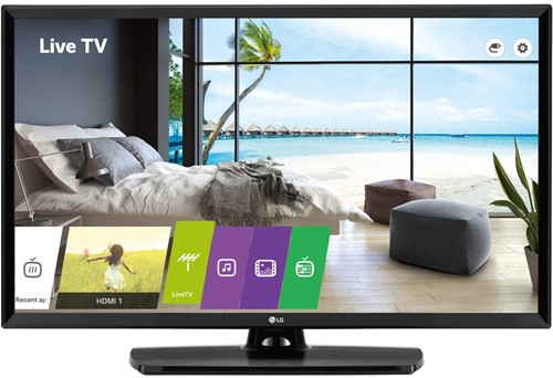 LG 43LU661H hospitality tv 109,2 cm (43") Full HD 400 cd/m² Smart TV Zwart 10 W