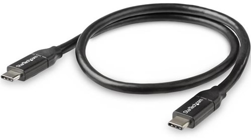 StarTech.com USB-C naar USB-C kabel met 5A/100W Power Delivery M/M 50 cm USB 2.0 USB-IF certificatie-3