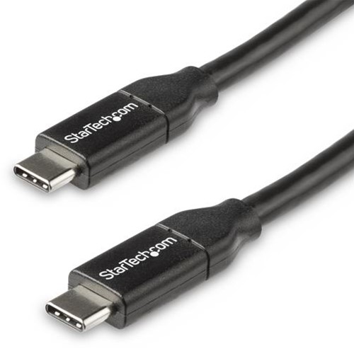 StarTech.com USB-C naar USB-C kabel met 5A/100W Power Delivery M/M 50 cm USB 2.0 USB-IF certificatie