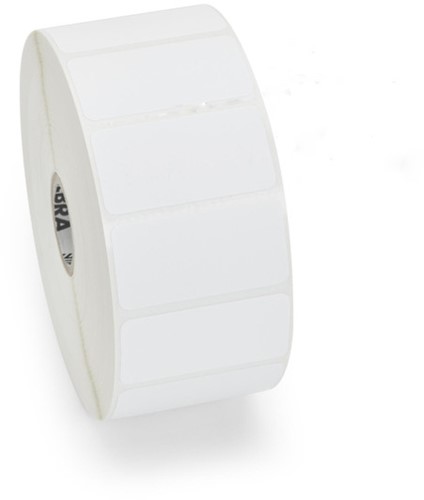 Zebra 3010744 printeretiket Wit Zelfklevend printerlabel