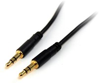 StarTech.com MU1MMS audio kabel 0,3 m 3.5mm Zwart