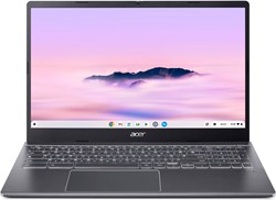 Acer Chromebook CBE595-2T-TCO-380C Intel Core 3 100U 39,6 cm (15.6") Touchscreen Full HD 8 GB LPDDR5x-SDRAM 128 GB SSD Wi-Fi 6E (802.11ax) ChromeOS US International Grijs