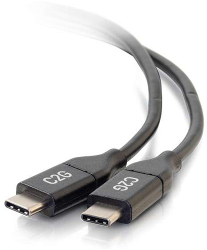 C2G 28827 USB-kabel 0,9 m USB 2.0 USB C Zwart