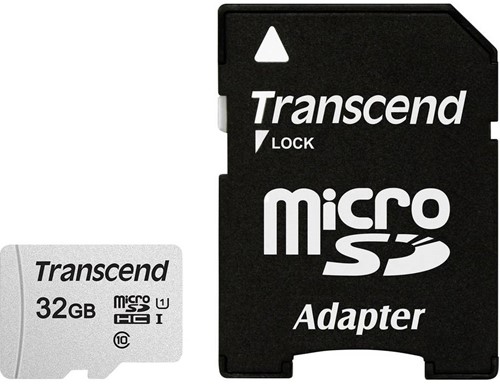 Transcend microSDHC 300S 32GB NAND Klasse 10