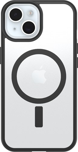 OtterBox React voor MagSafe Series voor Apple iPhone 16e/15/14/13, transparant/zwart - Geen retailverpakking