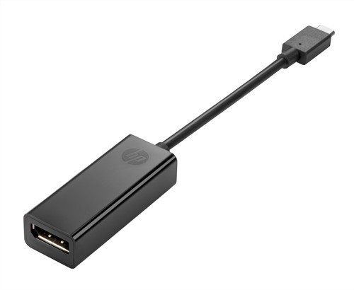 HP USB-C-zu-DP-Adapter USB grafische adapter Zwart