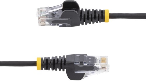 StarTech 50cm Slim CAT6 10 Pack netwerkkabel Zwart U/UTP-3