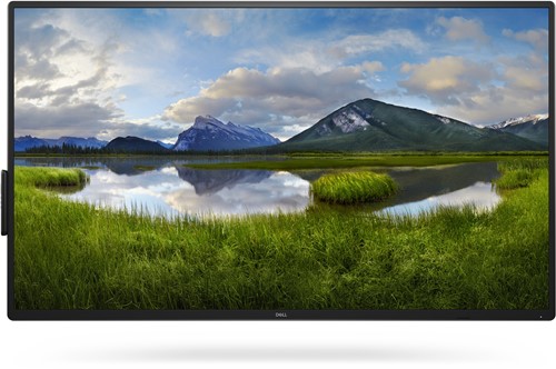 DELL P5525QC Digitale signage flatscreen 138,8 cm (54.6") LCD 400 cd/m² 4K Ultra HD Zwart