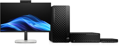 HP ProDesk 4 SFF G1i Desktop AI PC Wolf Pro Security Edition 512 GB SSD Windows 11 Pro Zwart