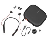 HP Poly Voyager 6200 Headset Draadloos Neckband Oproepen/muziek USB Type-C Bluetooth Zwart-3