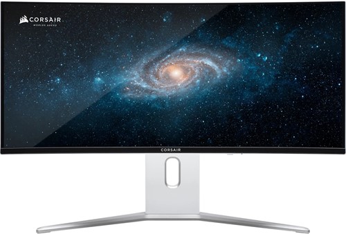 Corsair XENEON 34WQHD240-C computer monitor 86,4 cm (34") 3440 x 1440 Pixels WQXGA QDOLED Wit