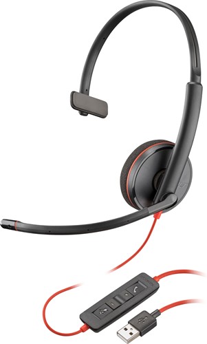 POLY Blackwire 3210 mono USB-A-headset (bulk)