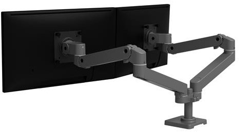 Ergotron LX Series 45-686-293 flat panel bureau steun 68,6 cm (27") Donkergrijs