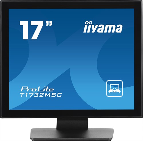 iiyama ProLite computer monitor 43,2 cm (17") 1280 x 1024 Pixels LED Touchscreen Tafel Zwart