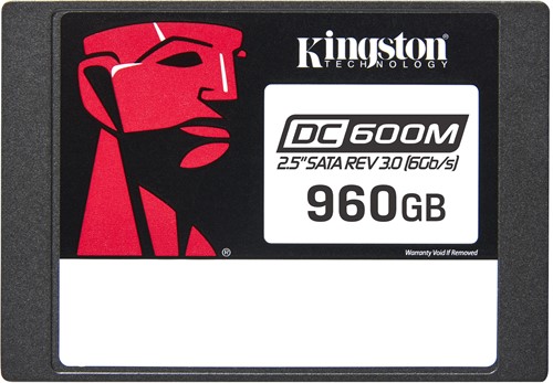 Kingston Technology 960G DC600M (gemengd gebruik) 2,5 inch Enterprise SATA SSD