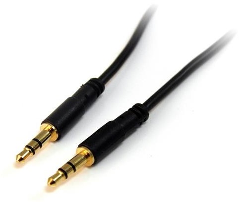 StarTech.com 3 m slanke 3.5mm Stereo Audio kabel M/M