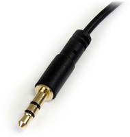 StarTech.com 1,8 m slanke 3.5mm naar rechtsgehoekte stereo audio kabel M/M-3