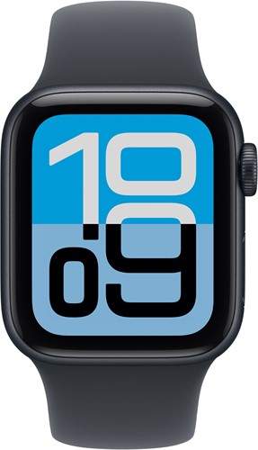 Apple Watch SE (3nd generation) OLED 40 mm Digitaal 324 x 394 Pixels Touchscreen 5G Zwart Wifi GPS-2