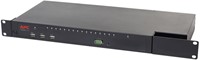 APC KVM1116R KVM-switch Rack-montage Zwart