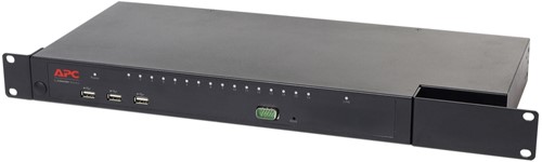 APC KVM1116R KVM-switch Rack-montage Zwart